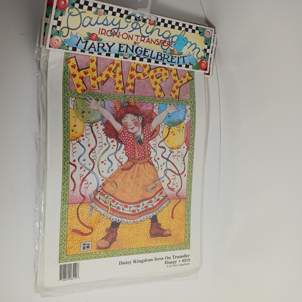 Daisy Kingdom Iron-On Transfers By Mary Engelbreit 6519/ 6520 / 6509/ 6552 Lot 4